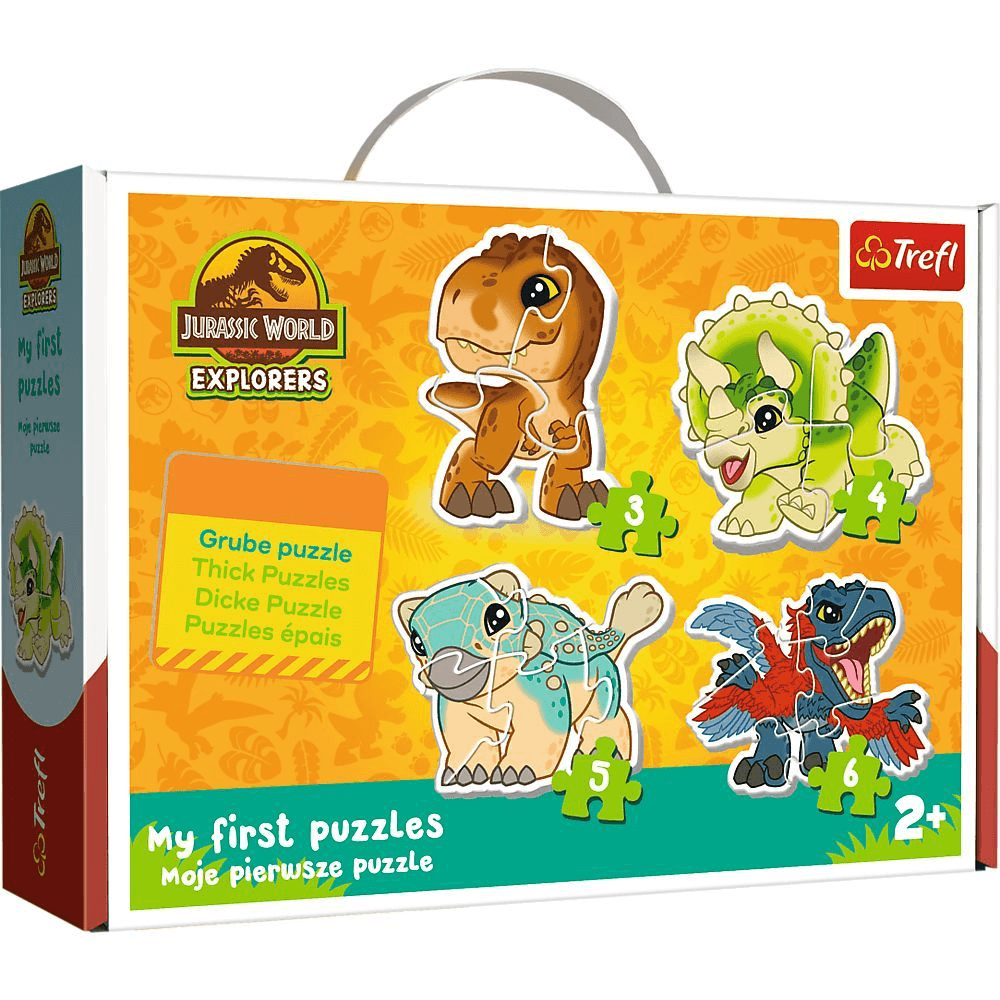 Trefl 36138 puzzle 6 kusov dinosaury