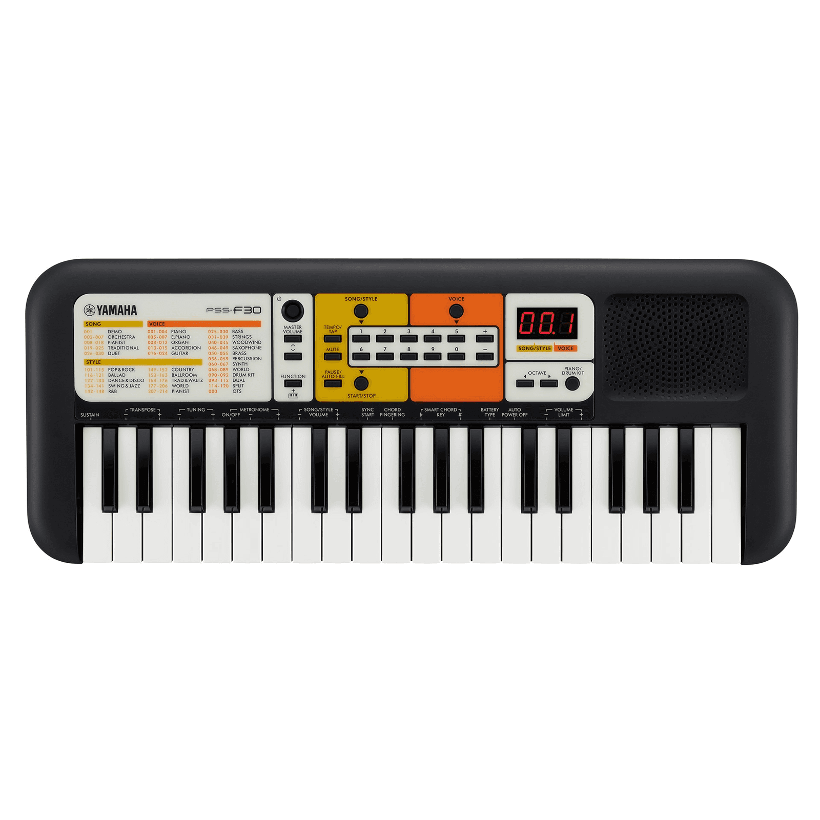 Klávesnica Yamaha PSS-F30