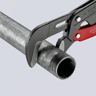 KNIPEX NASTAVITEĽNÝ KĽÚČ NA RÚRY S ČEĽUSŤAMI TYPU S