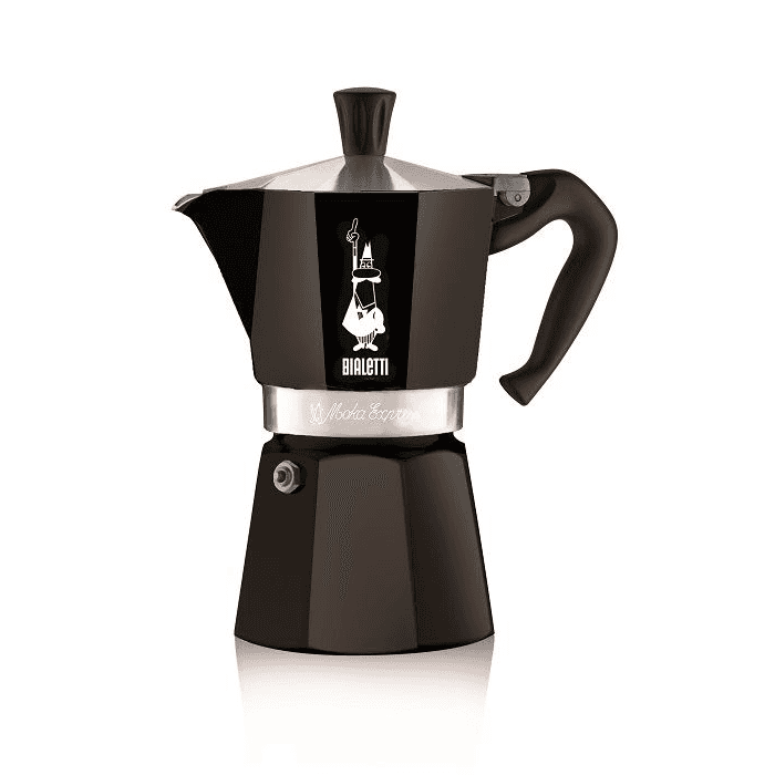 Kávovar Bialetti Moka Express Black 6 cups 250 ml