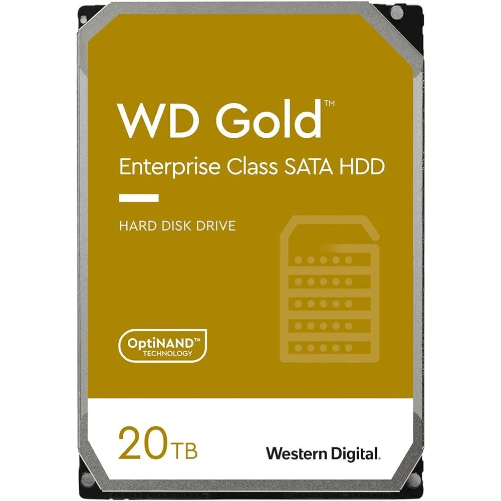WD Gold WD202KRYZ 20TB 3,5" 7200 512MB SATA III