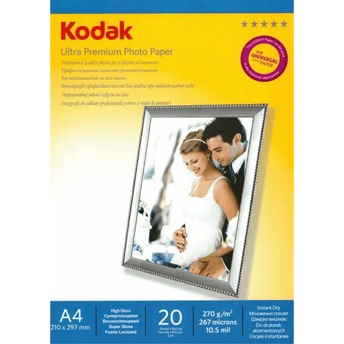 Fotografický papier Kodak Ultra Premium 20 ks 270 g/m2 lesklý