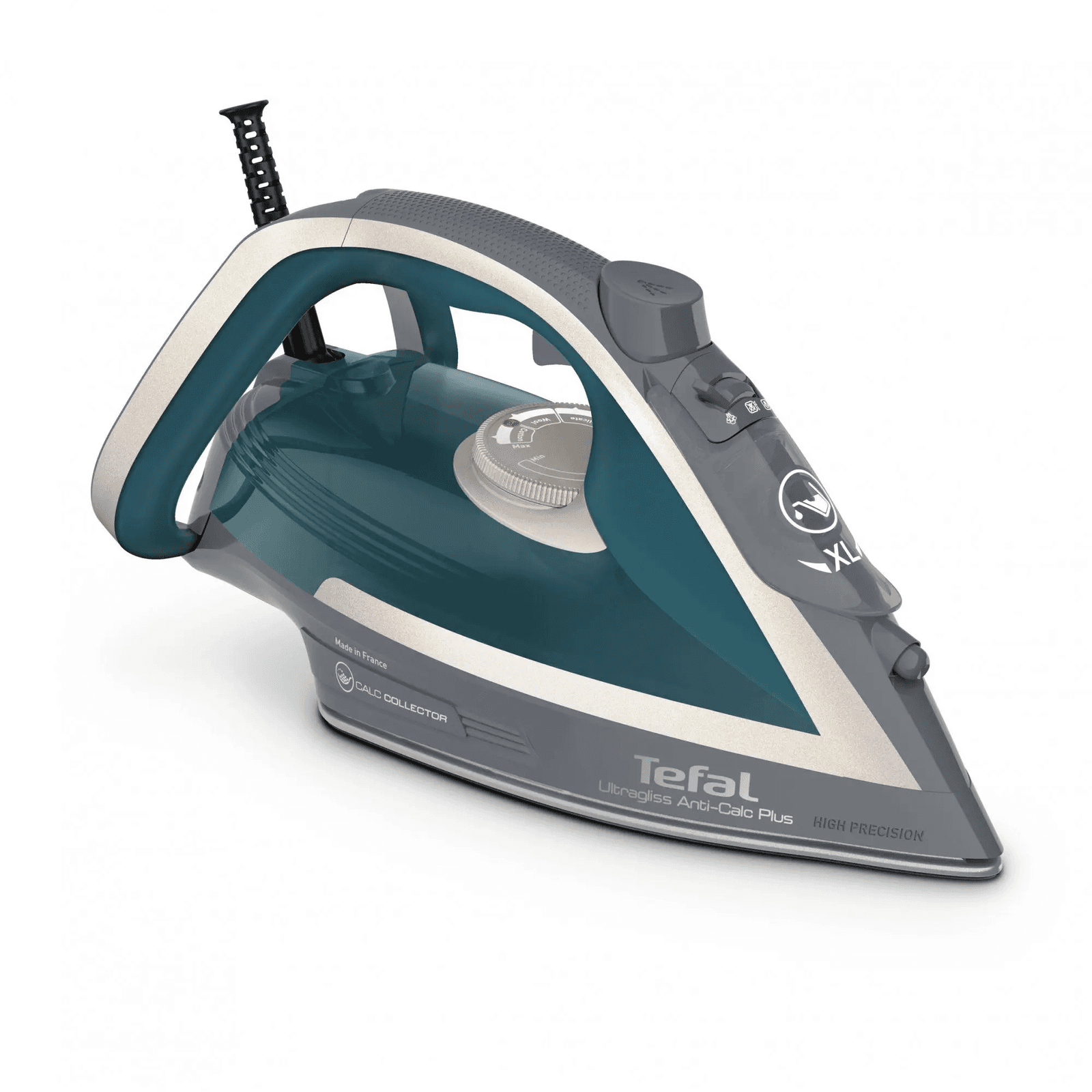Tefal Ultragliss Anti-Calc Plus FV6842 Naparovacia žehlička 2800 W Modrá, Strieborná