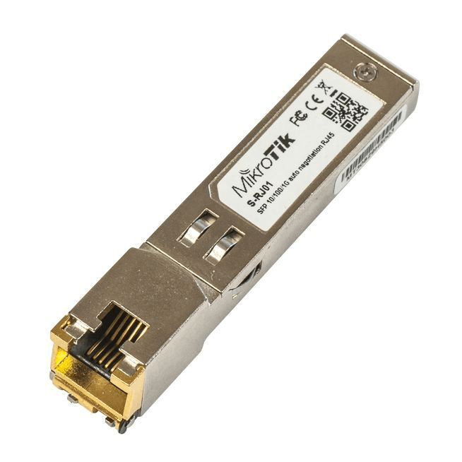 Transceiver MikroTik S-RJ01 RJ45 10/100/1000 Mbps