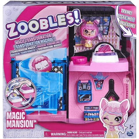 Zoobles Magic Mansion Transforming Playset