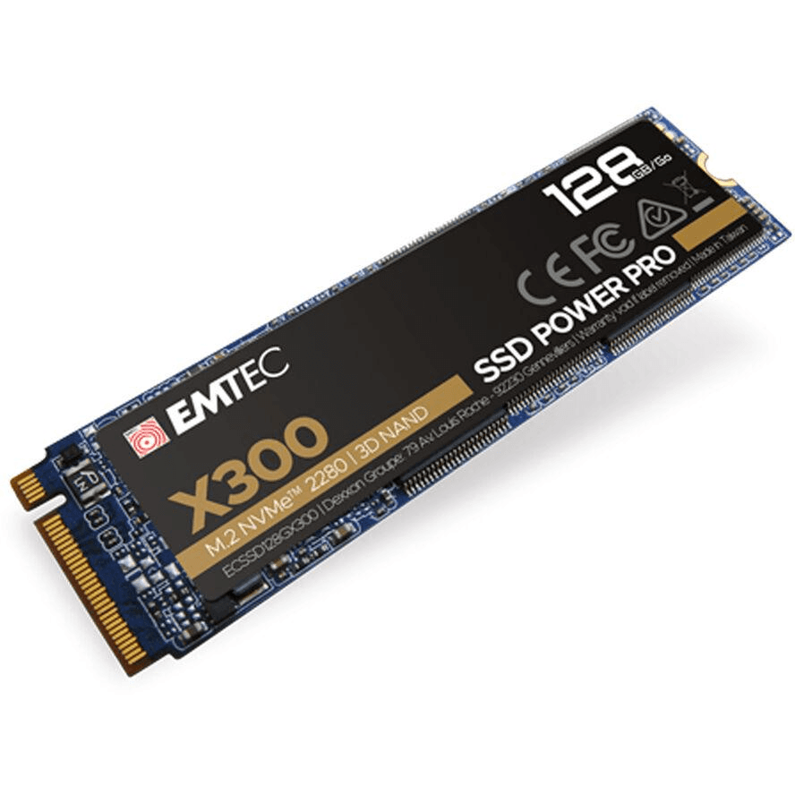 Emtec X300 M.2 Ssd Power Pro 128 GB, M.2 2280,