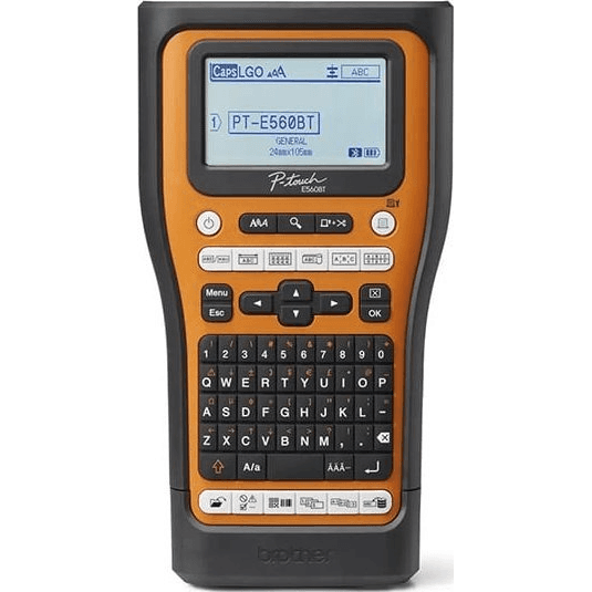 Brother PTE560BTVPQL1 tlačiareň na štítky Tepelný prenos 180 x 180 DPI 20 mm/s Káblový a bezdrôtový HSE/TZe Bluetooth QWERTY