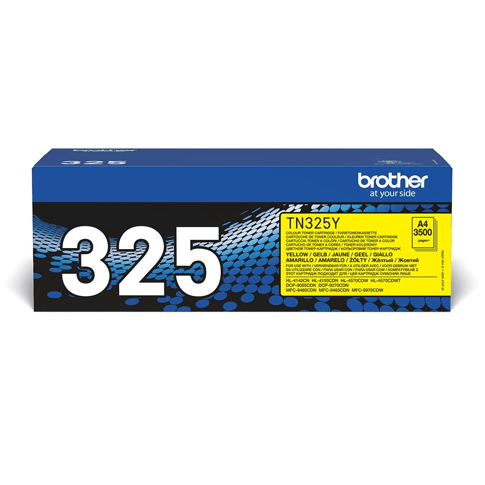 Brother TN-325Y toner 1 kusov Originál Žltá