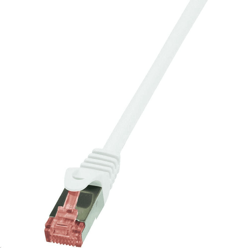 Patchcord LogiLink CQ2031S CAT.6 S/FTP 1 m, biely