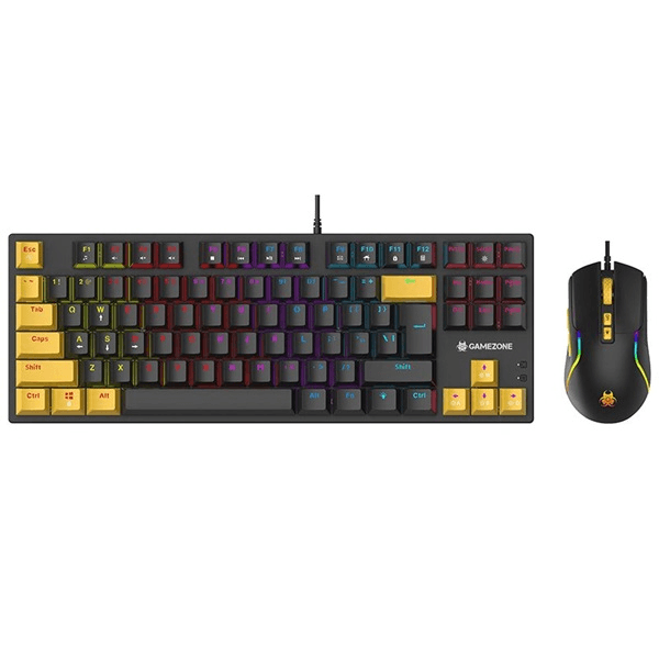 Klávesnica a počítačová myš TRACER GameZone Hornet87 USB Herná