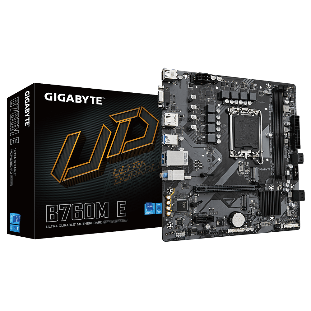 GIGABYTE B760M E základná doska Intel B760 LGA 1700 micro ATX