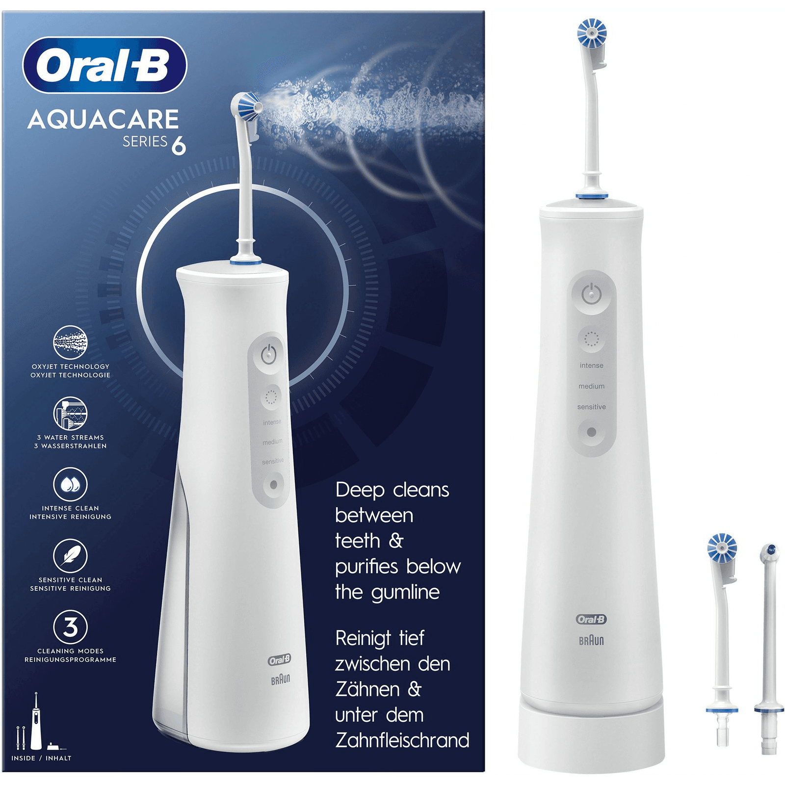 Oral-B AquaCare 6 Pro-Expert elektrická ústna sprcha 0,15 L