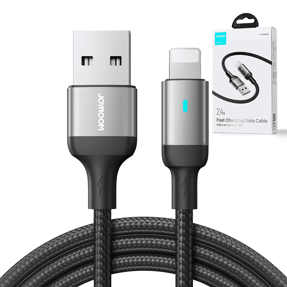 Kábel Joyroom USB - Apple Lightning 2 m čierny