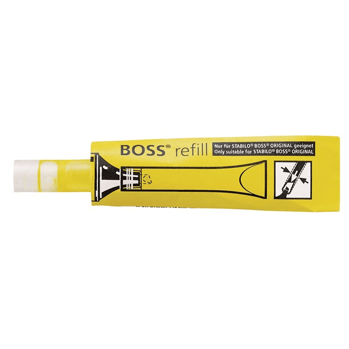 STABILO BOSS refill náplň do popisovačov Žltá 1 kusov