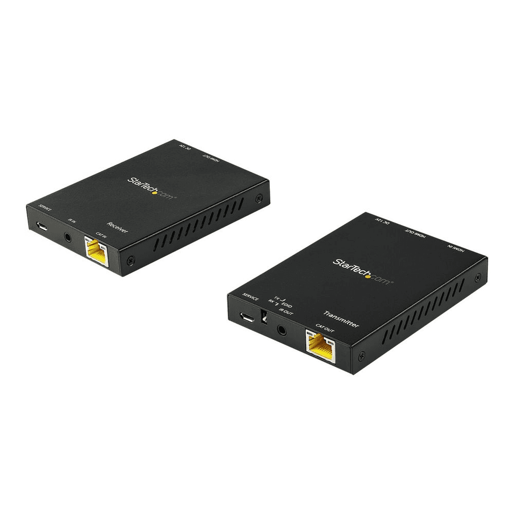 StarTech.com ST121HD20V audio / video predlžovač AV vysielač a prijímač Čierna