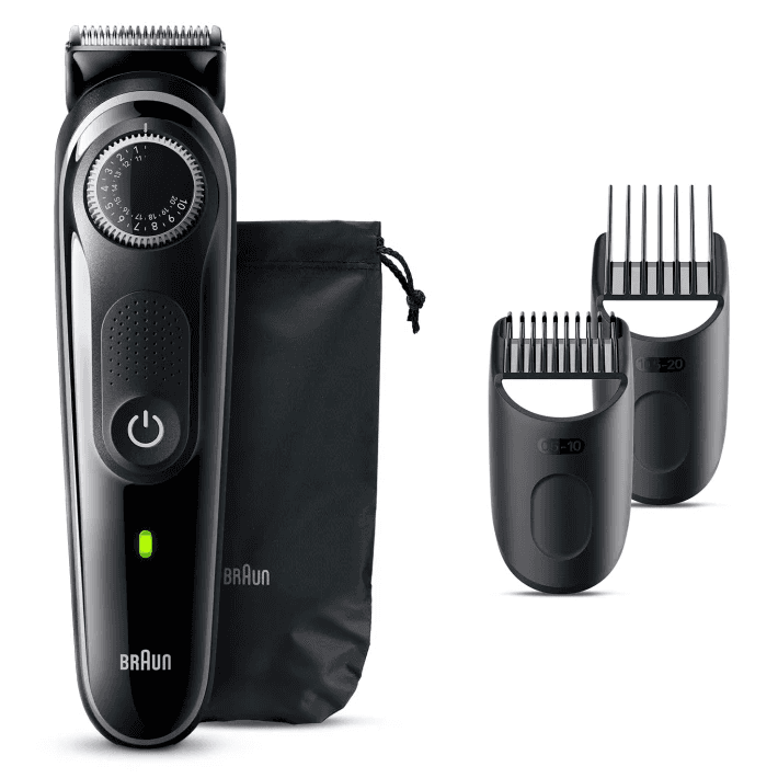 Braun BeardTrimmer 3 BT 3340 Batérie 40 1 cm Čierna