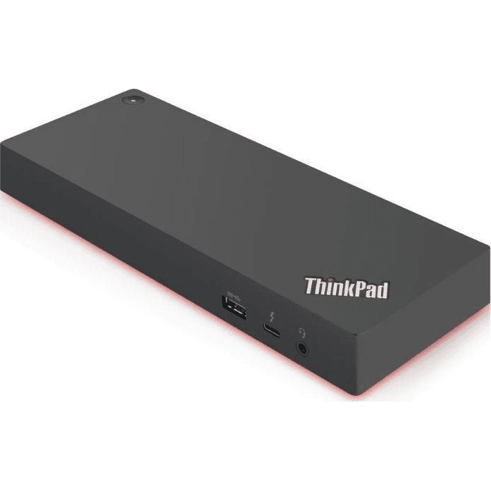 Lenovo 40AN0135SA dokovacia stanica a replikátor portov Kábel Thunderbolt 3 Čierna