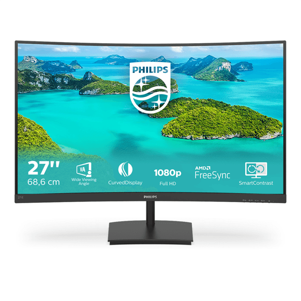 Philips E Line 271E1SCA/00 LED display 68,6 cm (27") 1920 x 1080 px Full HD Čierna