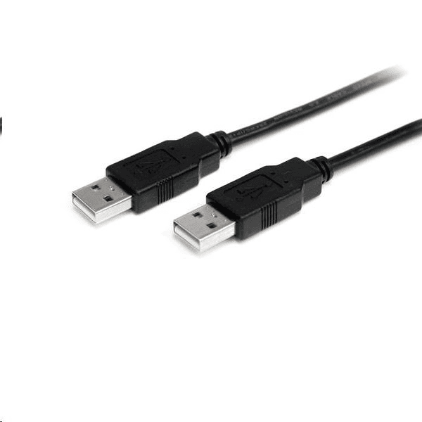 StarTech.com USB2AA2M USB kábel 2 m USB 2.0 USB A Čierna