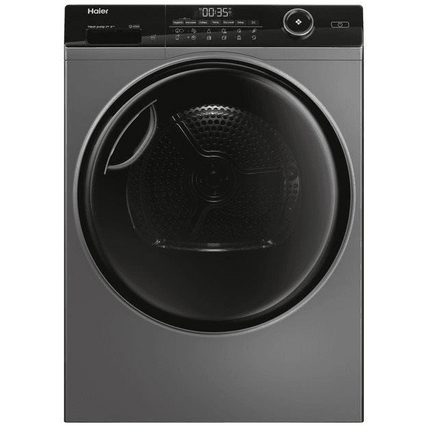 Haier I-Pro Series 5 HD80-A3959R-S sušička na bielizeň Voľne stojaci Predné plnenie 8 kg A+++ Antracit