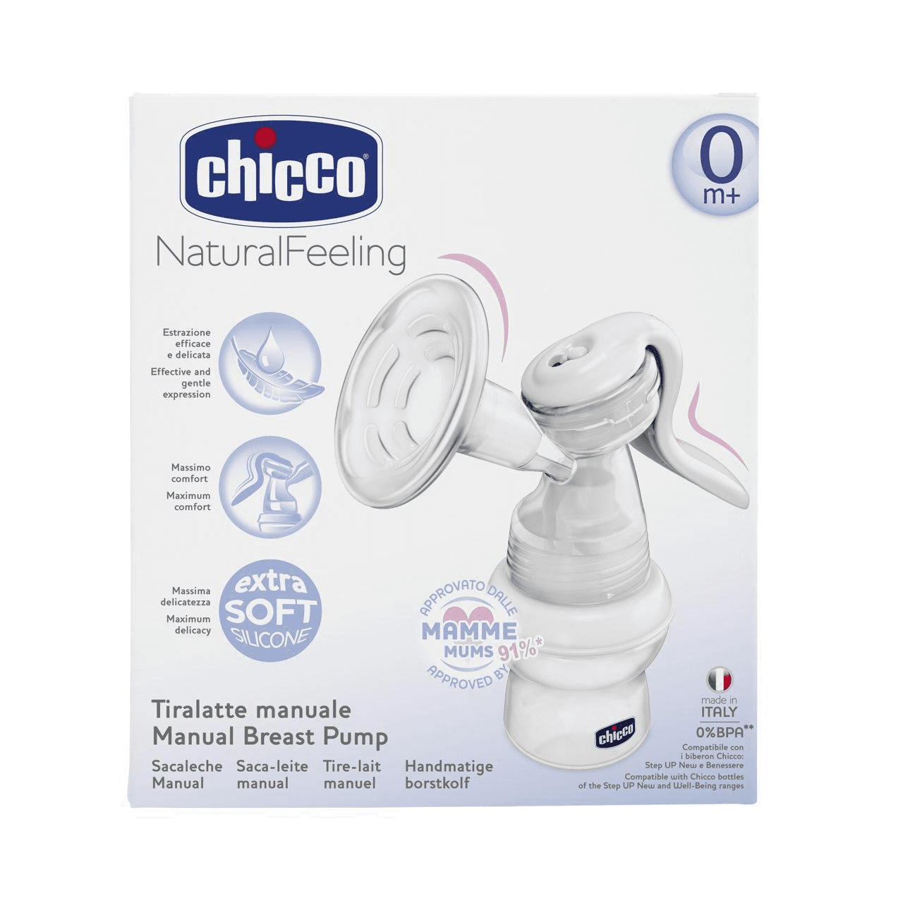 Chicco 00005740000000 odsávačka 150 ml Manuálne