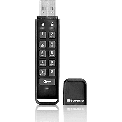 iStorage datAshur Personal2 USB kľúč 64 GB USB Typ-A 3.2 Gen 1 (3.1 Gen 1) Čierna