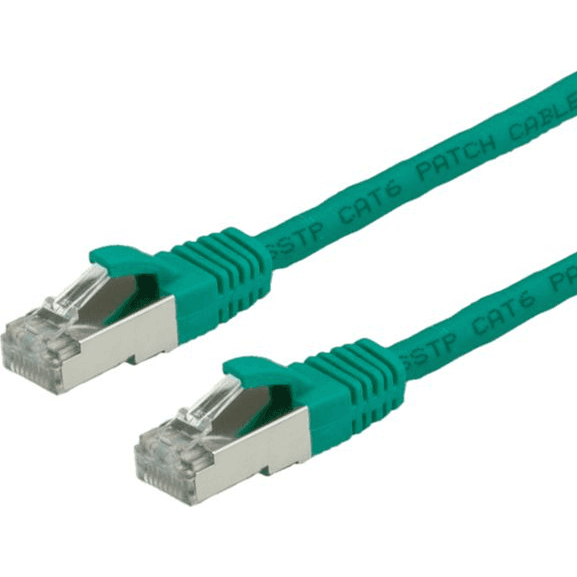 Patch kábel Value S/FTP 6 RJ45 / RJ45 3 m zelený