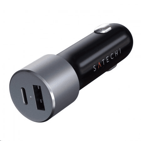 Nabíjačka Satechi Car Charger 1x USBA 1x USBC (STTCPDCCM)