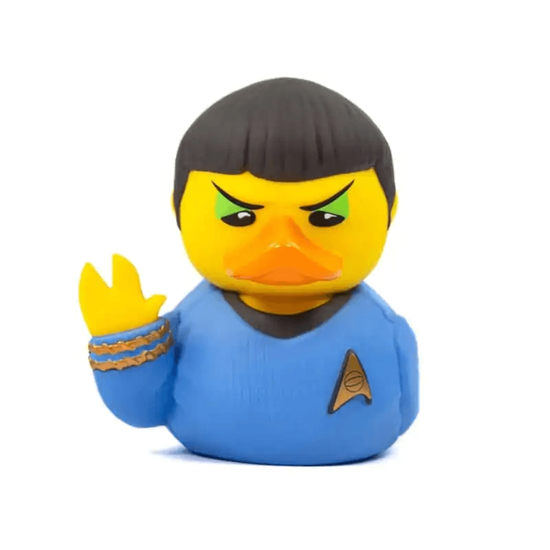 Zberateľská figúrka vinylovej gumenej kačičky TUBBZ edícia Spock –