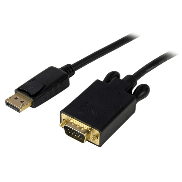 StarTech.com DP2VGAMM3B adaptér na video kábel 0,91 m DisplayPort VGA (D-Sub) Čierna