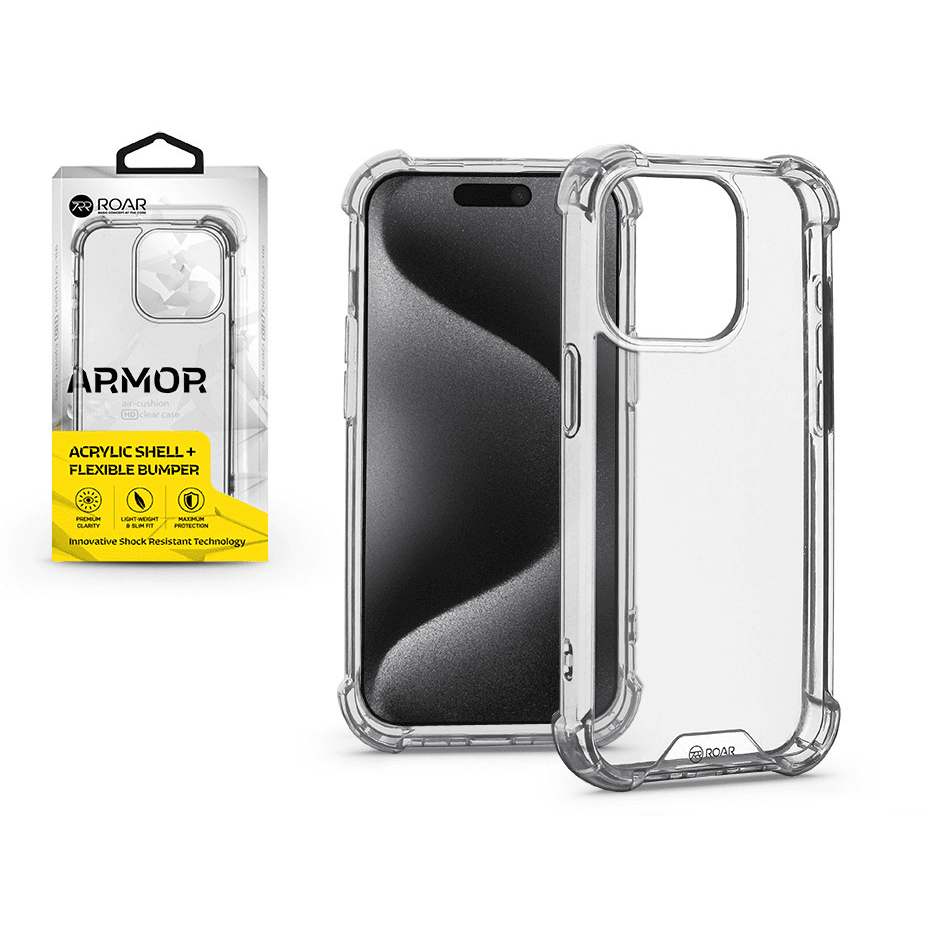 Zadný Kryt Partner pre Apple iPhone 15 Pro puzdro na telefón číre