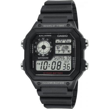 CASIO pánske hodinky AE-1200WH-1AVEF