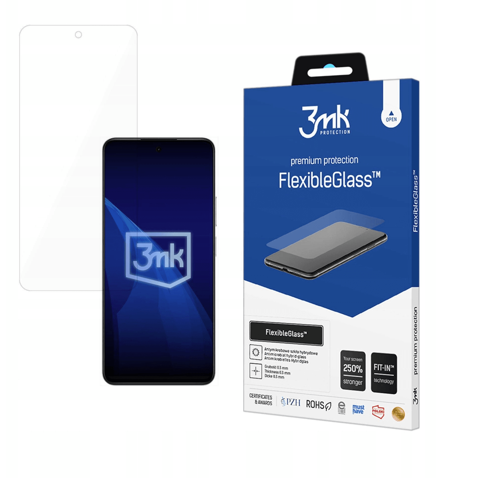 Hybridné sklo 3MK pre realme P3 Lite 1 ks