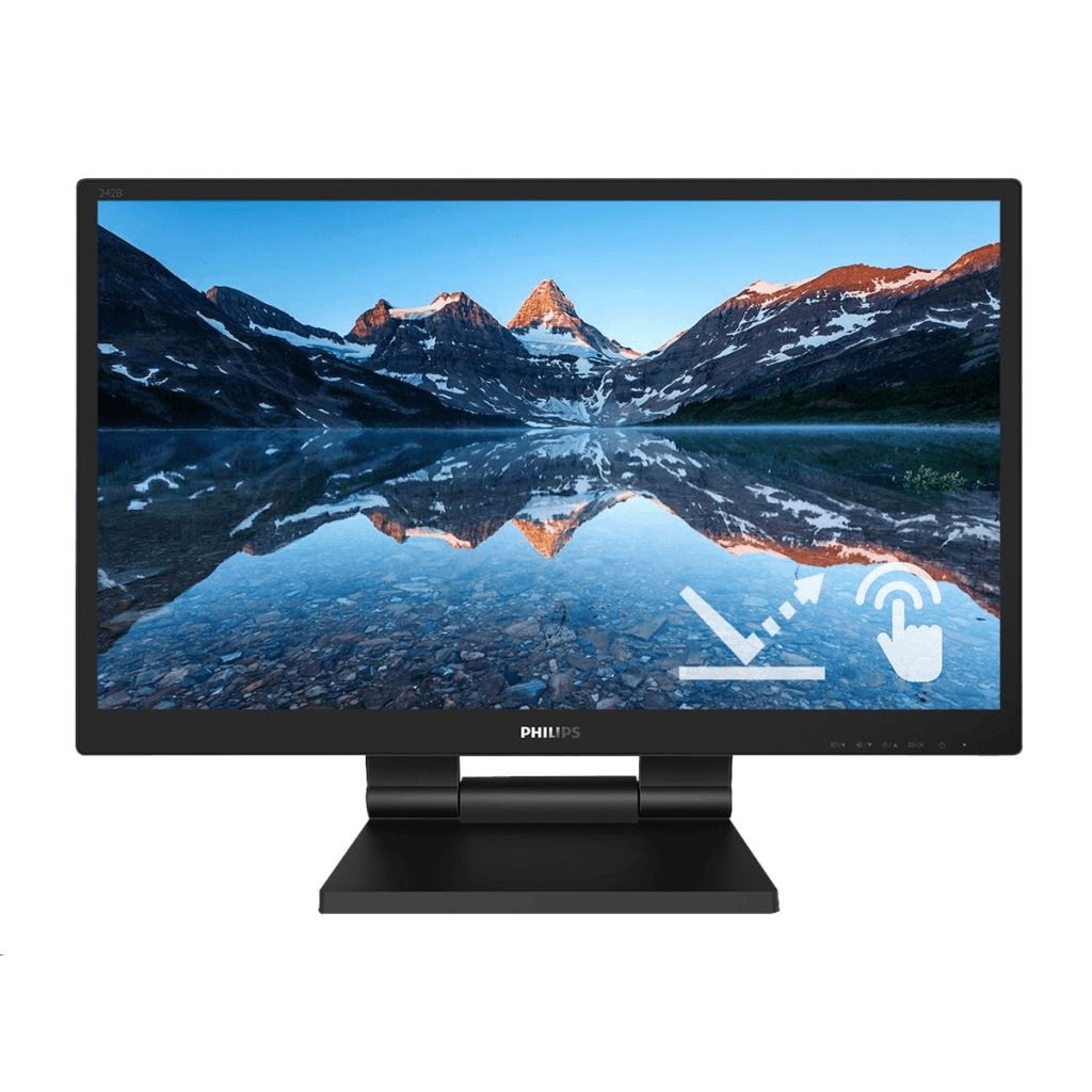 Philips 242B9TL/00 LCD monitor 60,5 cm (23.8") 1920 x 1080 px Full HD Dotyková obrazovka Čierna