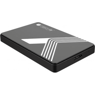 Techly I-CASE USB3-SL25TY puzdro pre disk HDD/SSD rámček Čierna 2.5"