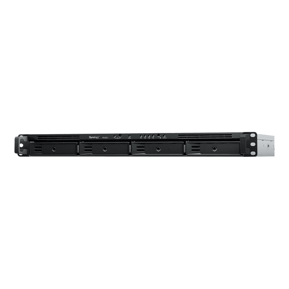 NAS server Synology RackStation RS422+ 4-šachtový Rack 1U, 2 GB RAM