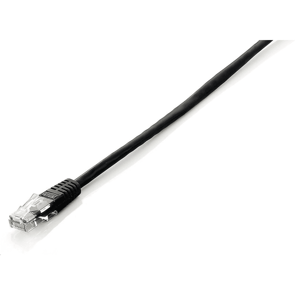 Equip 625457 sieťový kábel Čierna 0,5 m Cat6 U/UTP (UTP)
