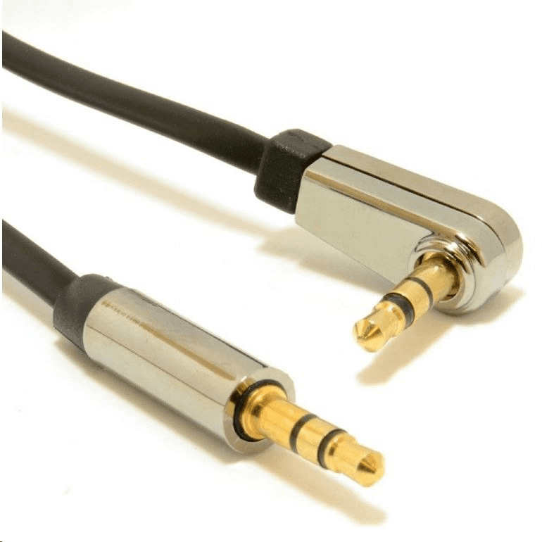 Kábel minijack Gembird CCAP-444L-6 strieborný 1,8m