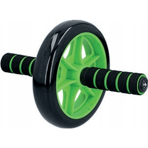 Dunlop - Jednokolesový valček na posilňovanie brušných svalov (zelený)