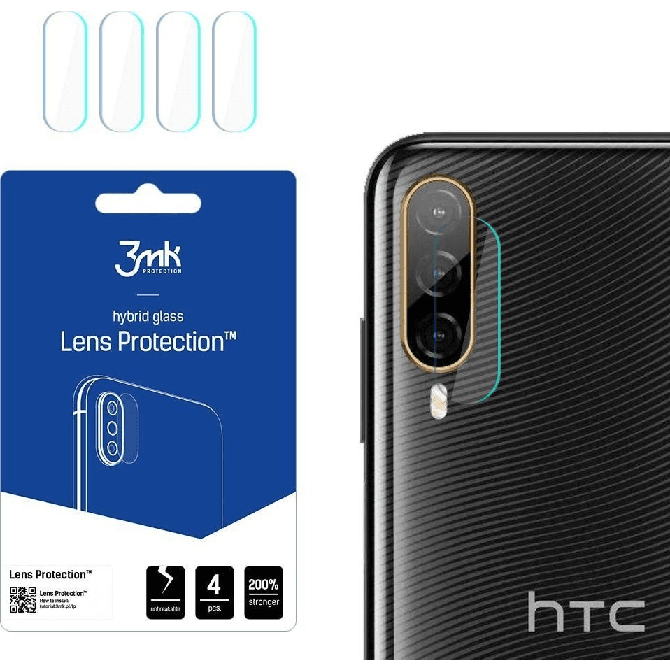 Hybridné sklo 3MK pre HTC Desire 22 Pro 4 ks