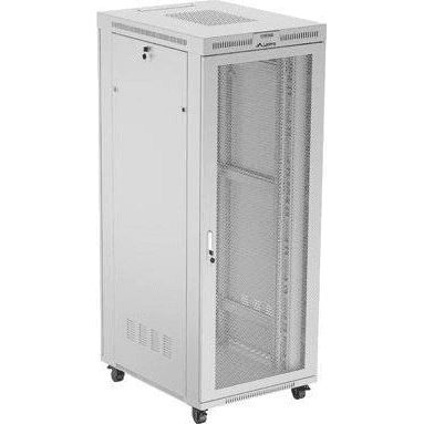 42U / 800x1000 mm skriňa RACK 19 šedá perforovaná LANBERG V2 s termostatom