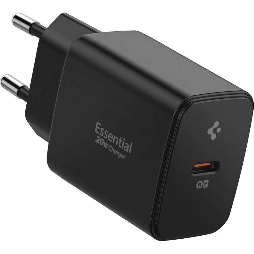 Nabíjačka Spigen Essential EE201EU 20W čierna