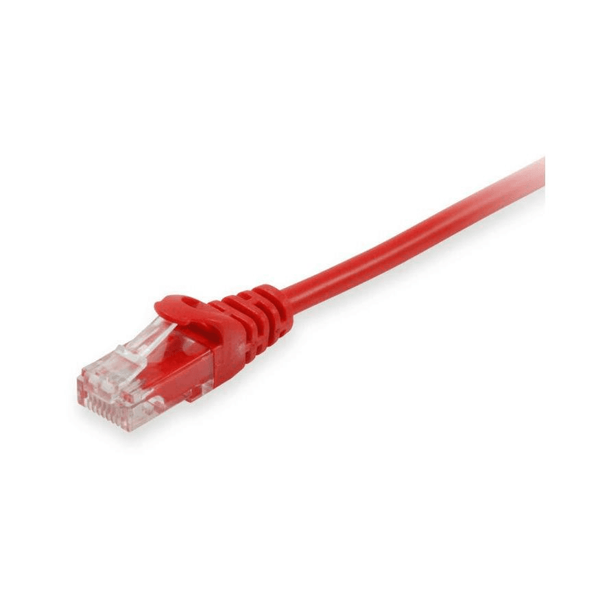 Equip 603021 sieťový kábel Červená 0,5 m Cat6a U/UTP (UTP)