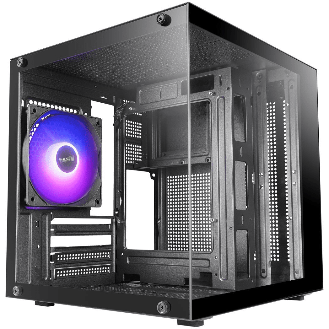 Mars Gaming MC-CUBE počítačová skrinka Mini Tower Čierna