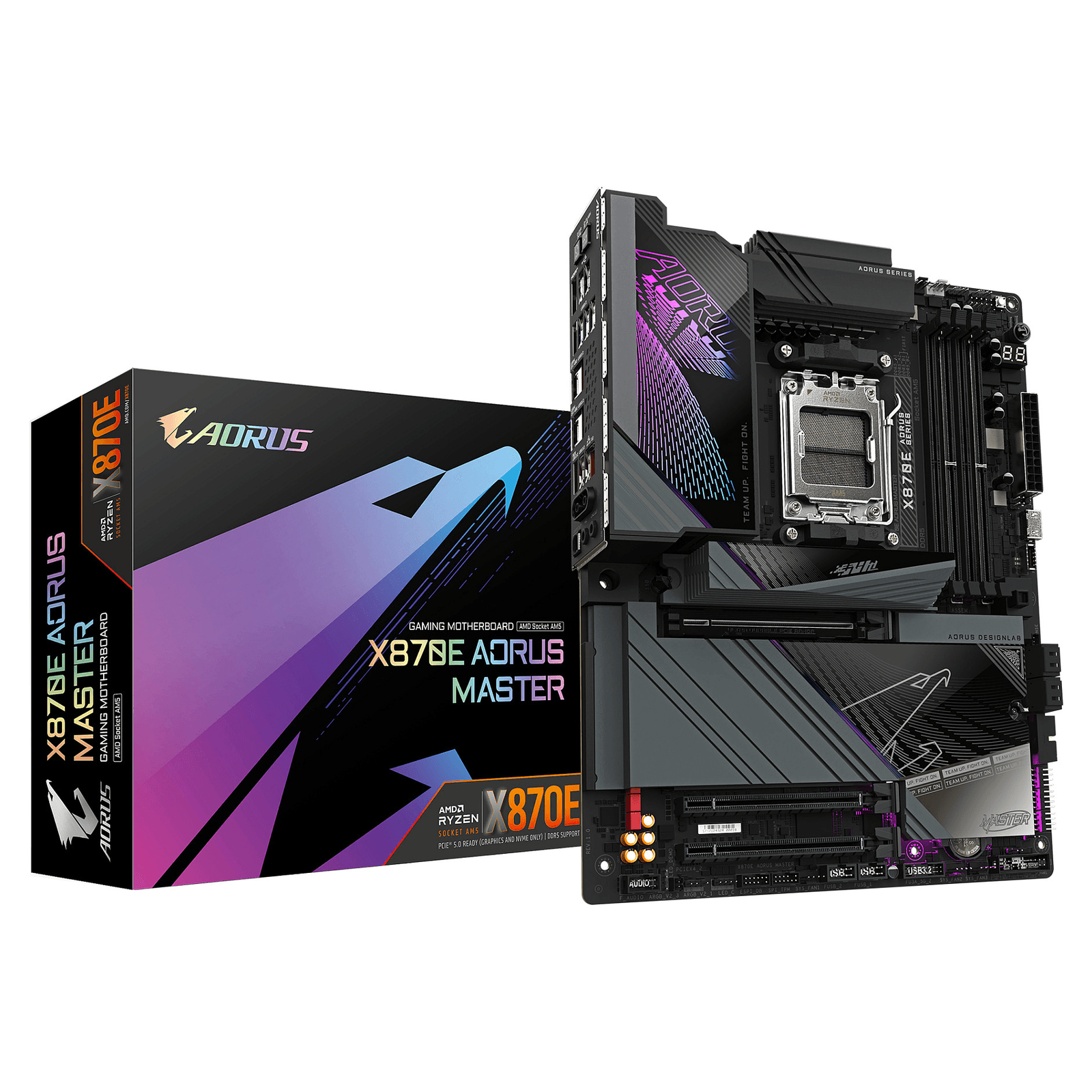 GIGABYTE X870E AORUS MASTER základná doska AMD X870 Pätica AM5 ATX