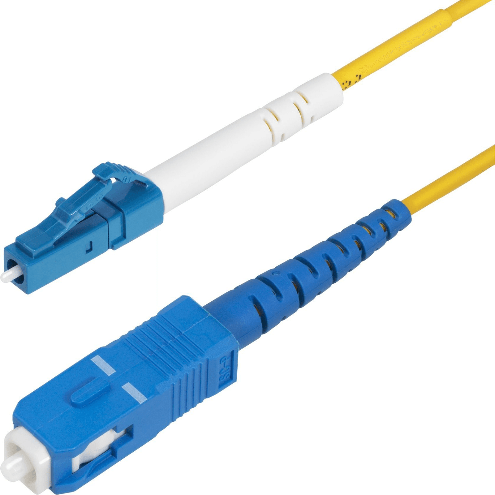 StarTech.com SPSMLCSC-OS2-1M InfiniBand a kábel z optických vlákien LC SC Žltá