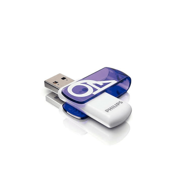 Philips FM64FD05B USB kľúč 64 GB USB Typ-A 2.0 Purpurová, Biela