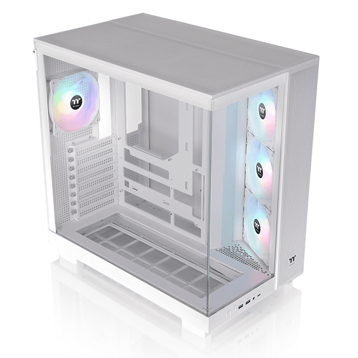 Skrinka Thermaltake View 380 XL TG ARGB Midi Tower biela