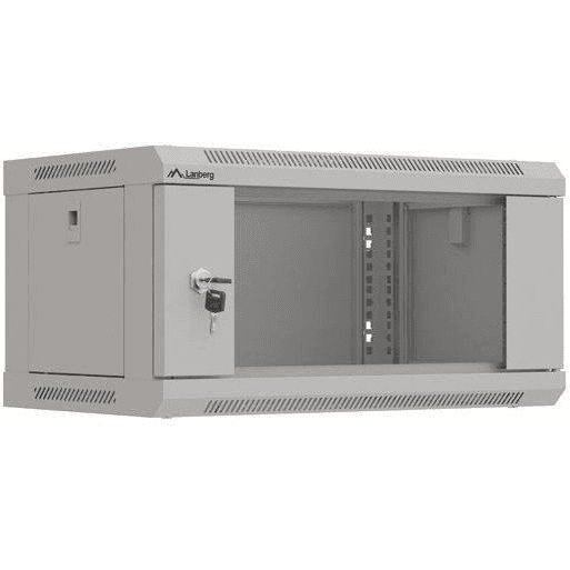 Inštalačná skriňa Lanberg závesná 19'' 4U 540x350 mm sivá