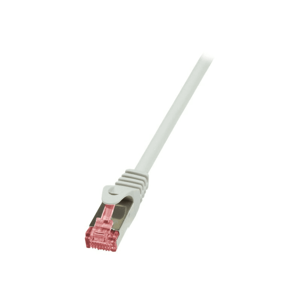 LogiLink Sieťový kábel Cat.6 S/FTP 10m, sivý 250 MHz tienený 10GBase-T